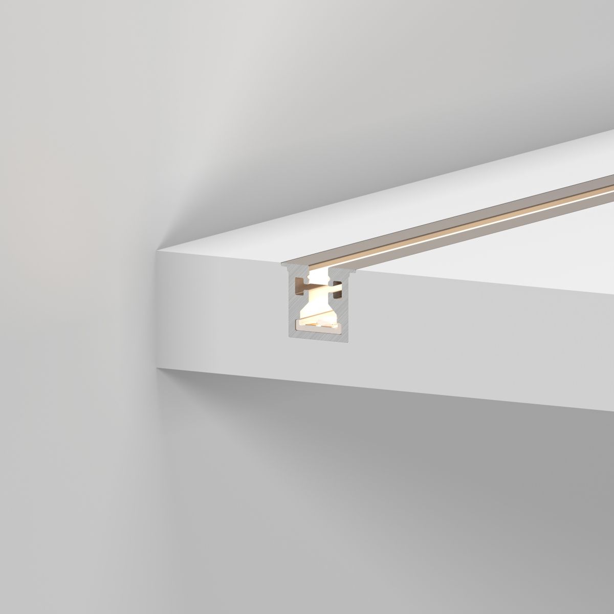 Профиль с экраном Arlight SL-MINI-3-H10-F12-2000 CHAMPAGNE GOLD (Алюминий+пластик) 058626 в #REGION_NAME_DECLINE_PP#