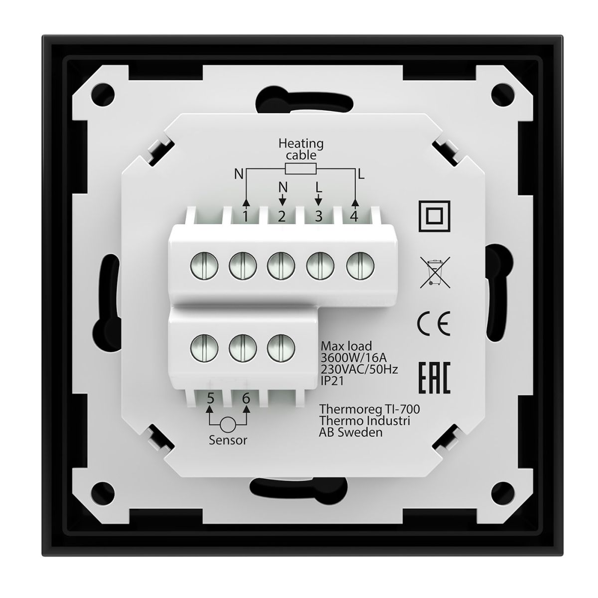 Терморегулятор Thermoreg TI-700 NFC Black в Санкт-Петербурге