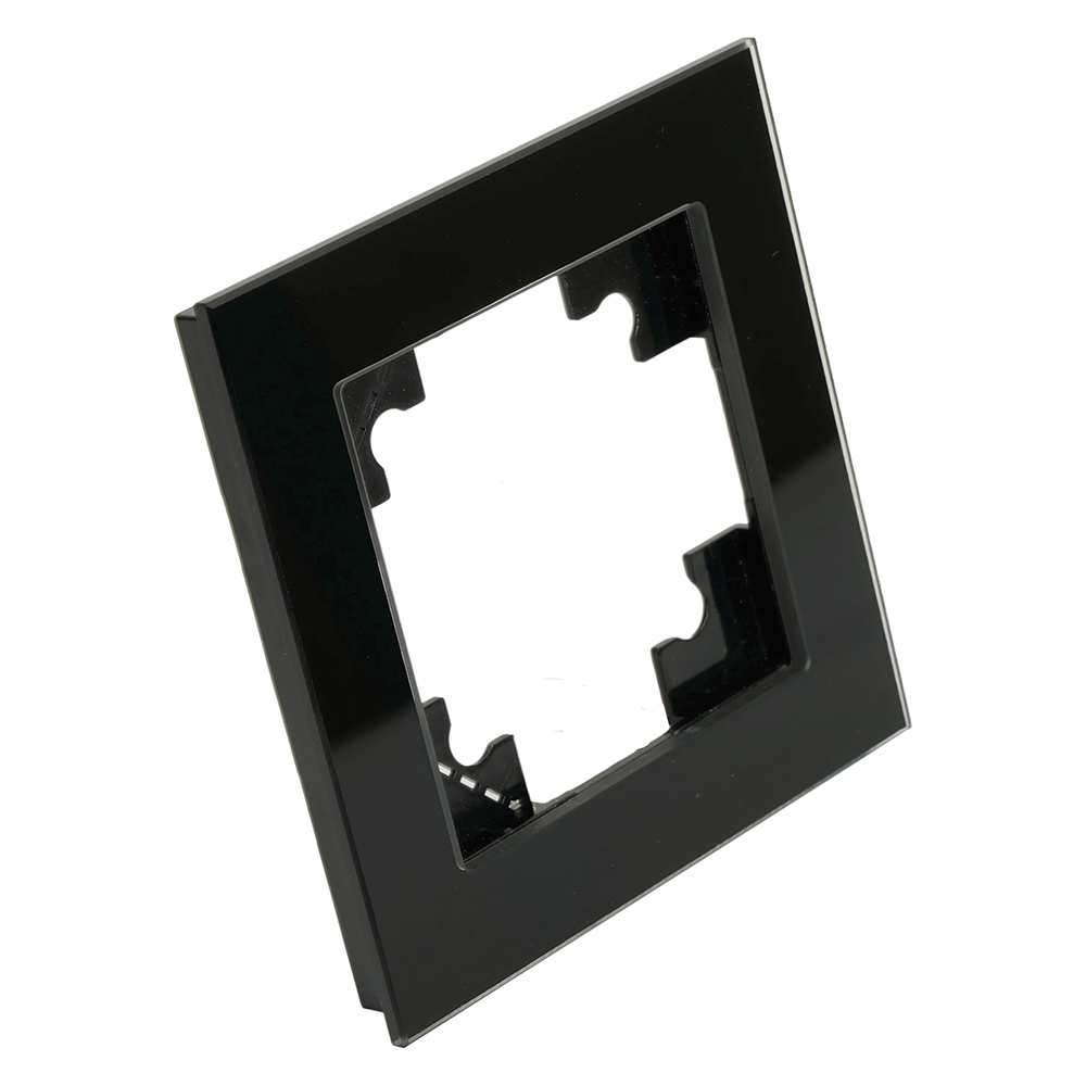 Рамка 1-местная для сенсорных механизмов, подсветки, стекло, Stekker Катрин GFR00-7001-05S  50304 в #REGION_NAME_DECLINE_PP#