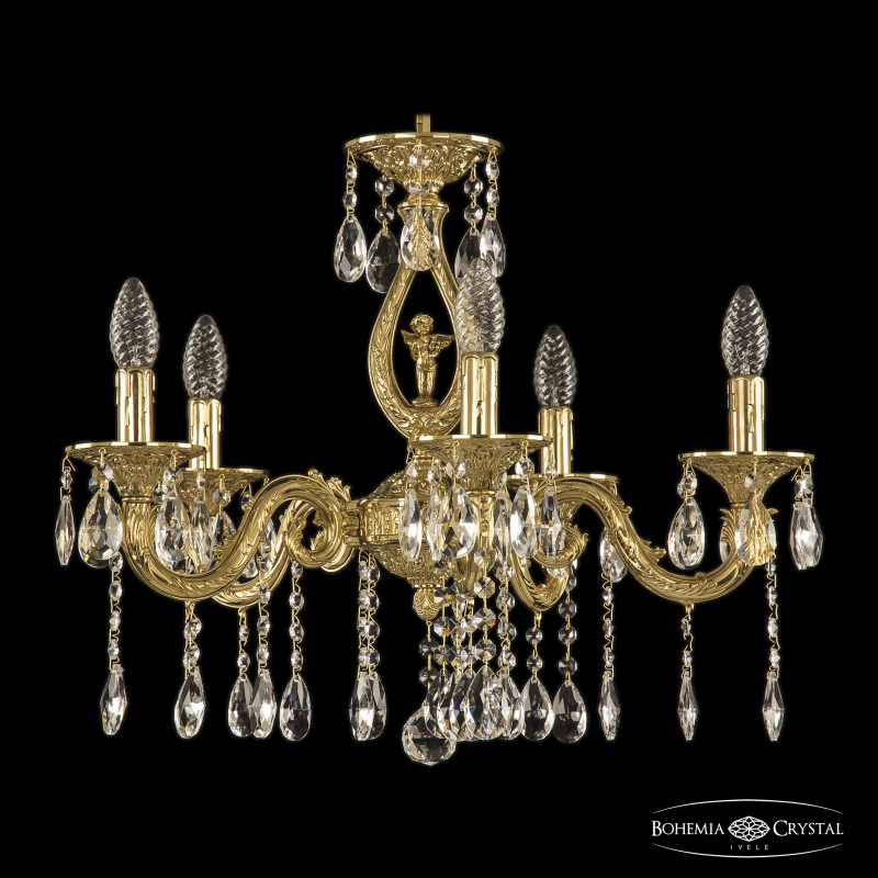 Подвесная люстра Bohemia Ivele Crystal Florence 71401/5/175 A G FA10S в Санкт-Петербурге