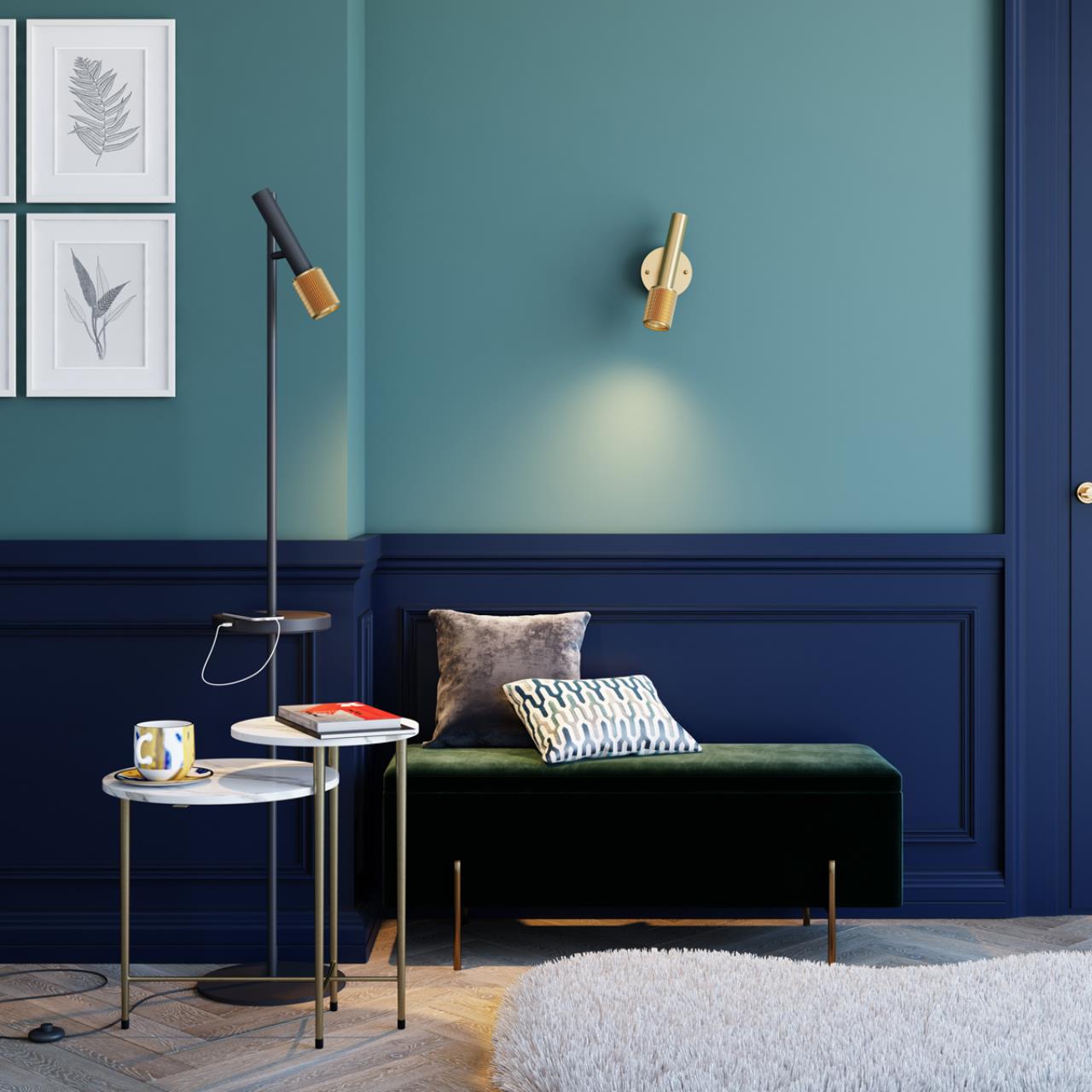 Торшер со столиком Odeon Light MEHARI 4240/1F в Санкт-Петербурге