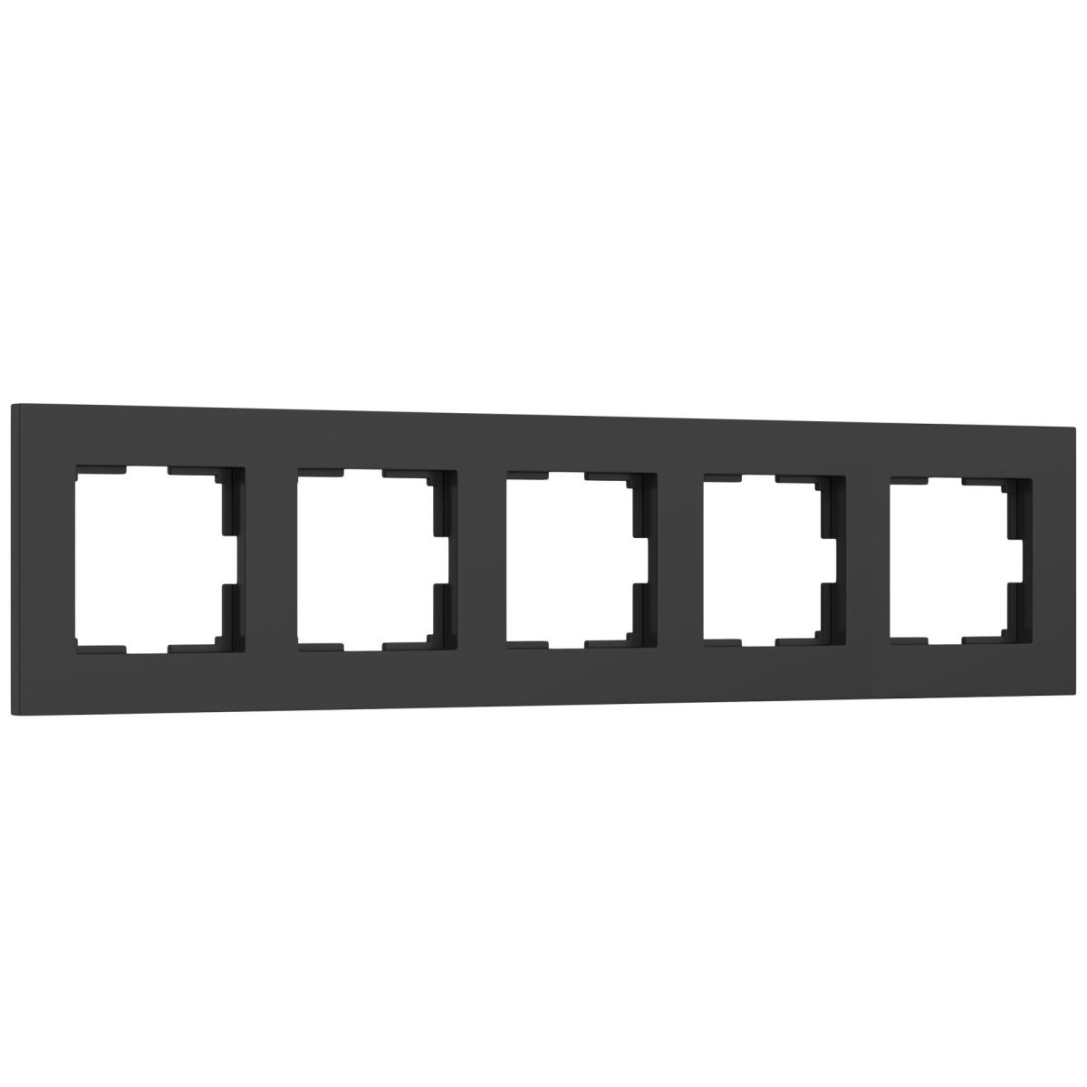 Рамка на 5 постов Werkel Slab W0052908 4690389207907 a067785 в Санкт-Петербурге