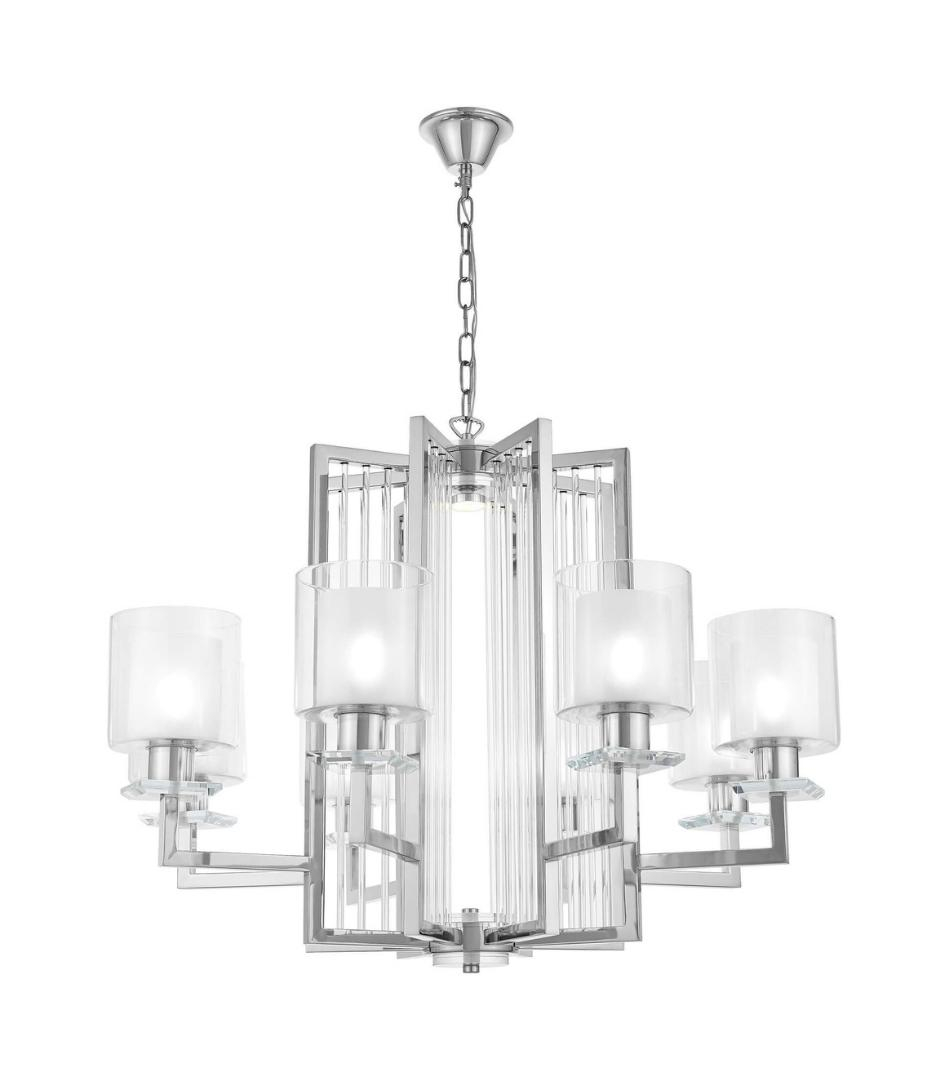 Подвесная люстра Lumina Deco Manhattan LDP 8012-8 CHR в Санкт-Петербурге