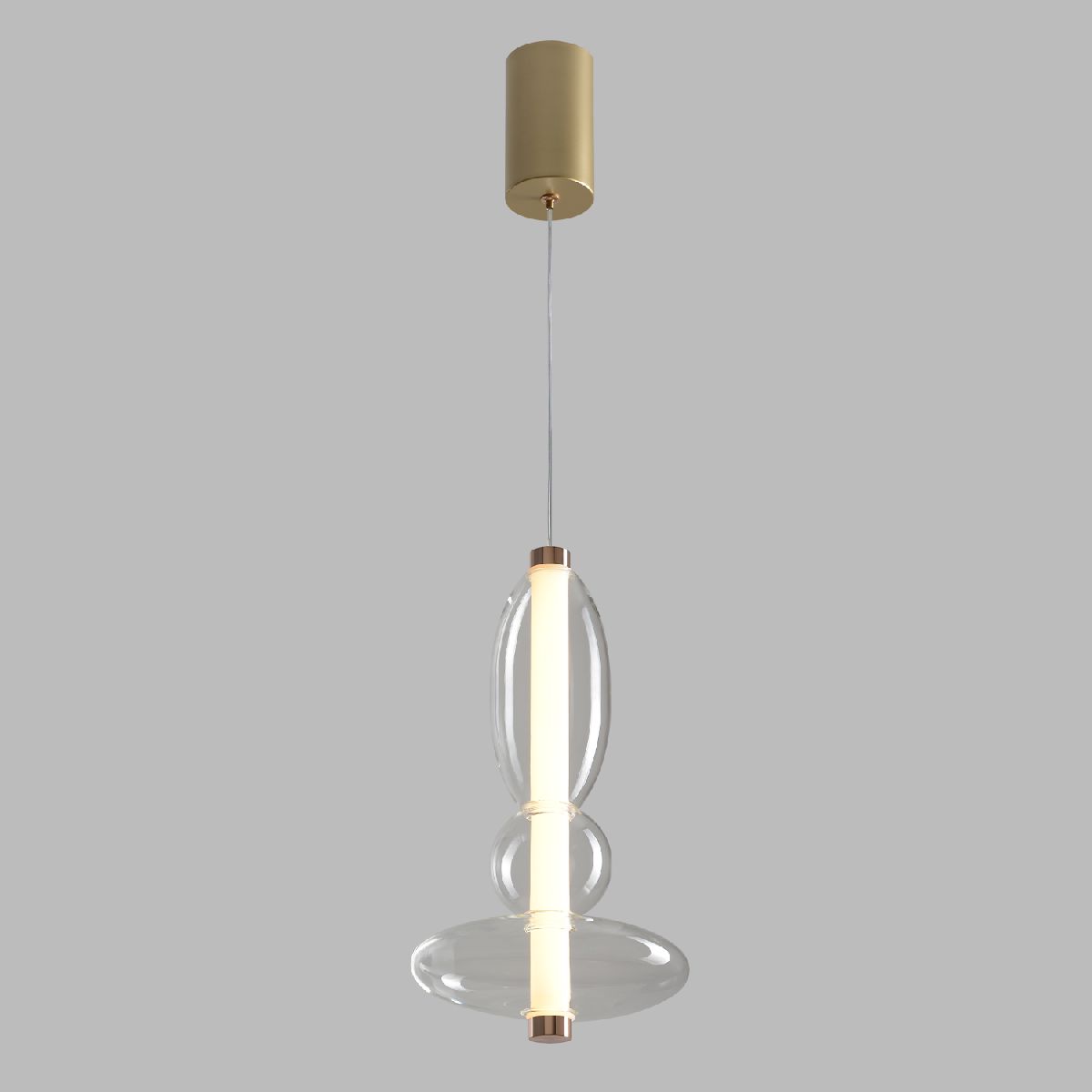 Подвесной светильник Crystal Lux QUASAR SP10W LED TRANSPARENT в Санкт-Петербурге