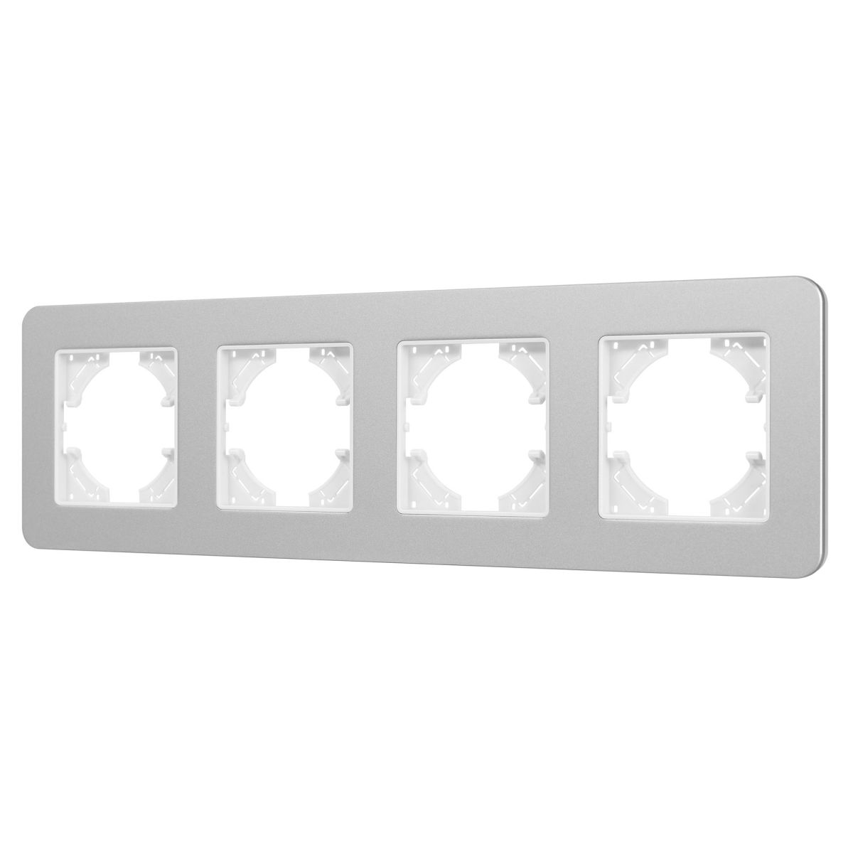 Рамка на 4 поста алюминиевая Arlight FRM-AKIRY-SFAL-4-SR 049743 в Санкт-Петербурге