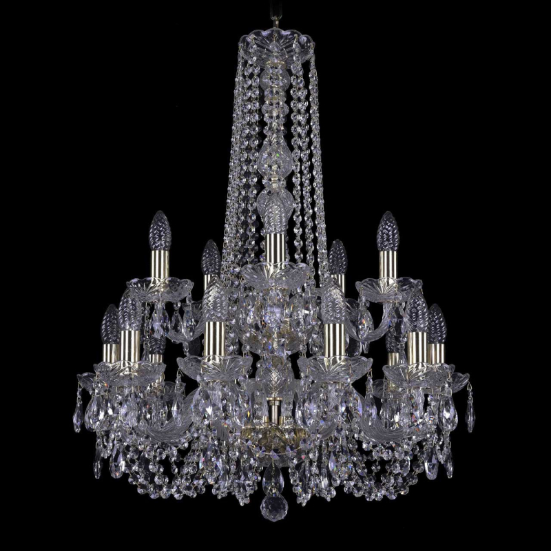 Подвесная люстра Bohemia Ivele 1406/10+5/195/h-75/2d/G в Санкт-Петербурге