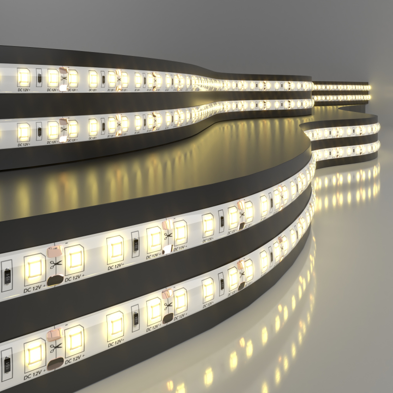 Светодиодная лента Elektrostandard 12V 9,6W 120Led 2835 IP65 теплый белый, 5м 4690389167034 в Санкт-Петербурге