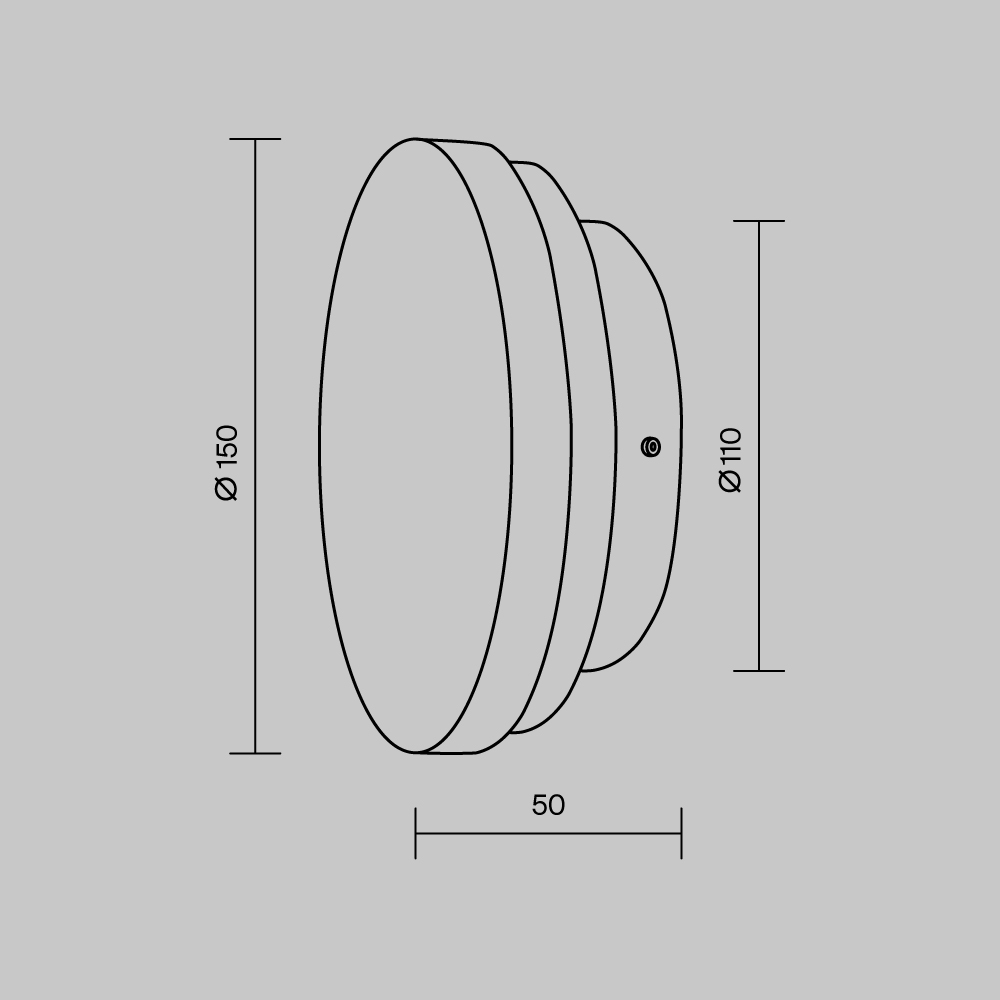 Настенный светильник Maytoni Basic Texture MOD461WL-L5BK в Санкт-Петербурге