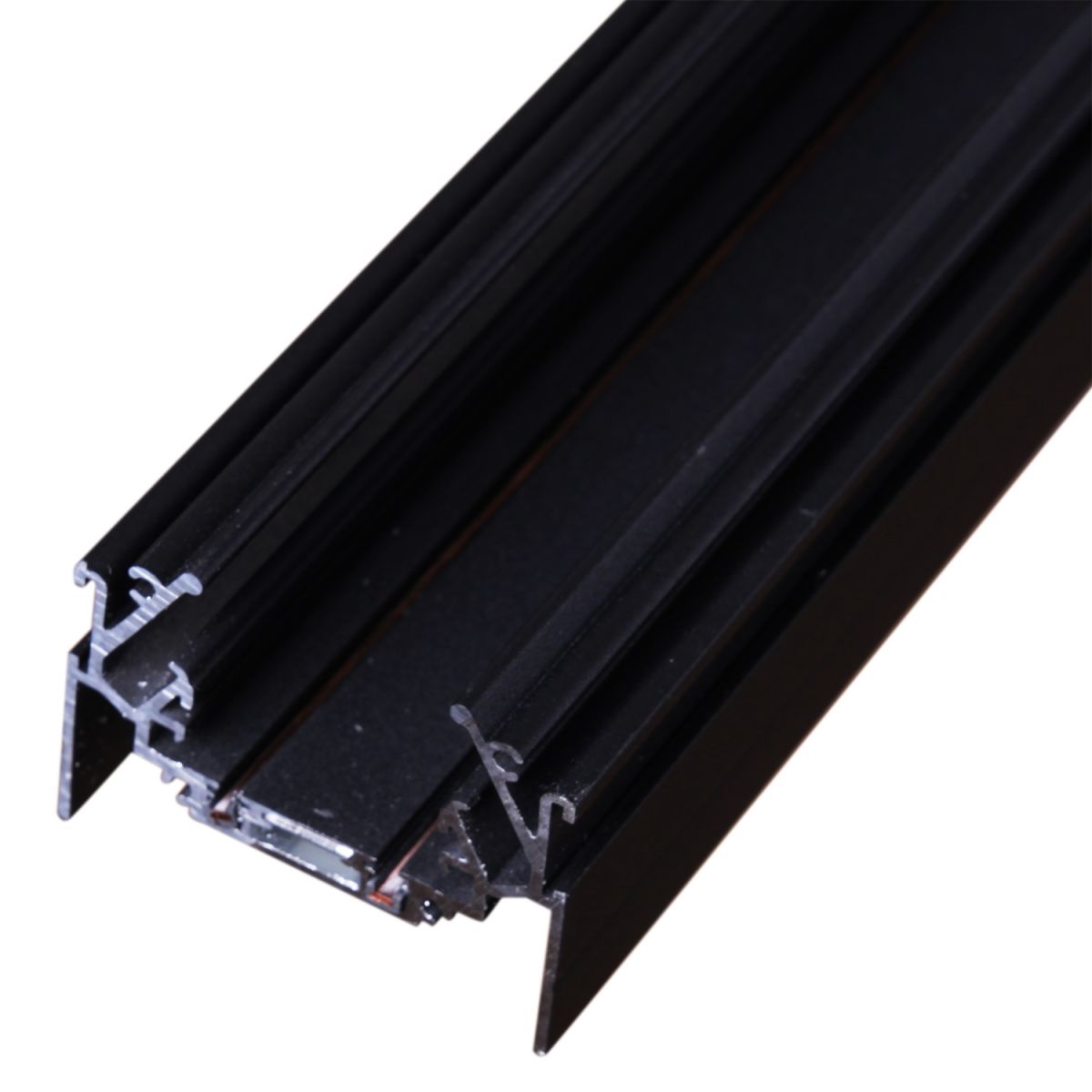 Магнитный шинопровод для натяжных потолков (гарпун) Reluce RL 06300 track rail 3000mm BK в Санкт-Петербурге