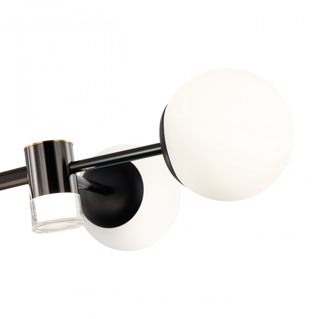 Подвесной светильник Arte Milano Ferrara 277010/8 BK/GD в #REGION_NAME_DECLINE_PP#