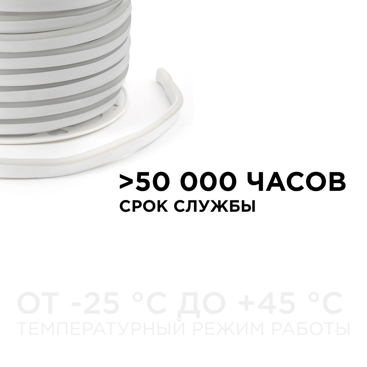Светодиодный неон мини Apeyron 220В 5,5Вт/м smd2835 120д/м IP65 50м зеленый 17-37 в Санкт-Петербурге