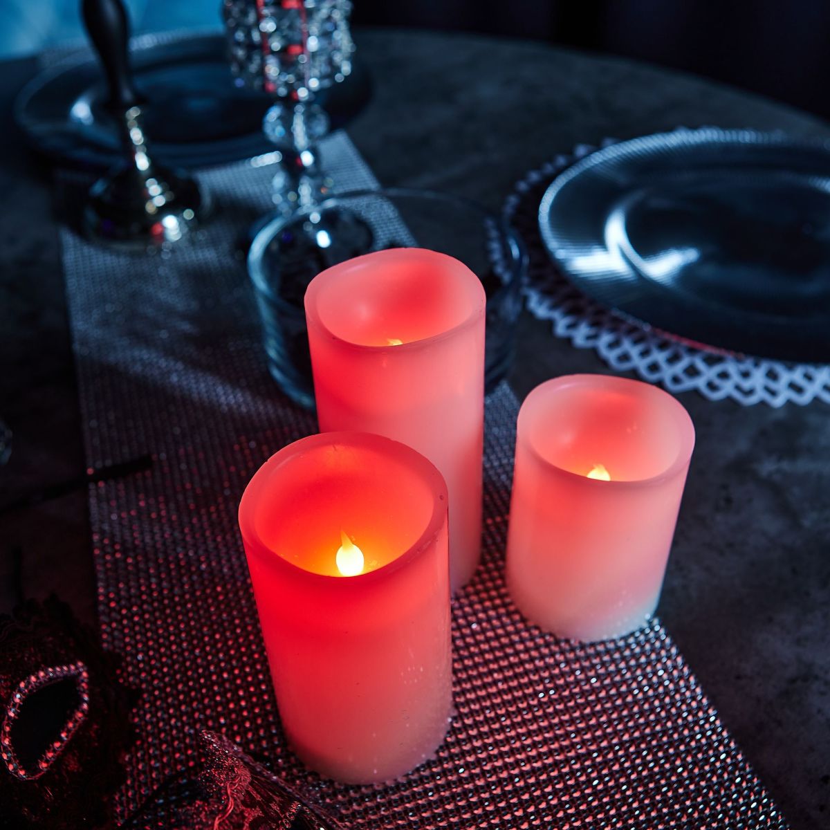 Набор свечей светодиодных Uniel ULD-F052 RGB RC CANDLE SET3 UL-00007259 в Санкт-Петербурге