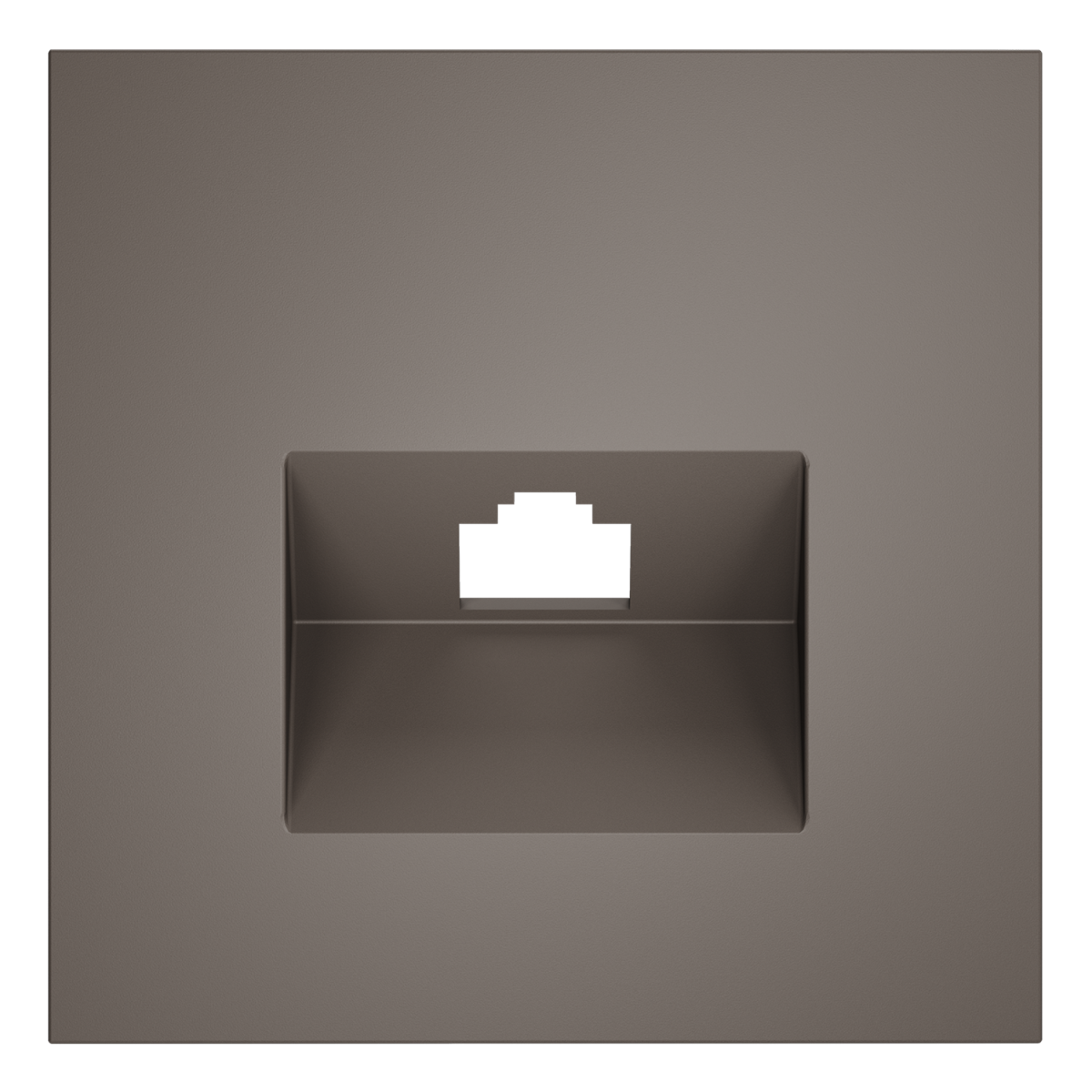 Накладка для розетки компьютерной RJ45 кат.6 Voltum S70 (капучино) VLS001314 в #REGION_NAME_DECLINE_PP#