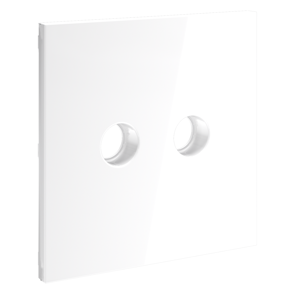 Накладка для розетки телевизионной оконечной TV+SAT Voltum S70 (белый глянцевый) VLS001601 в #REGION_NAME_DECLINE_PP#