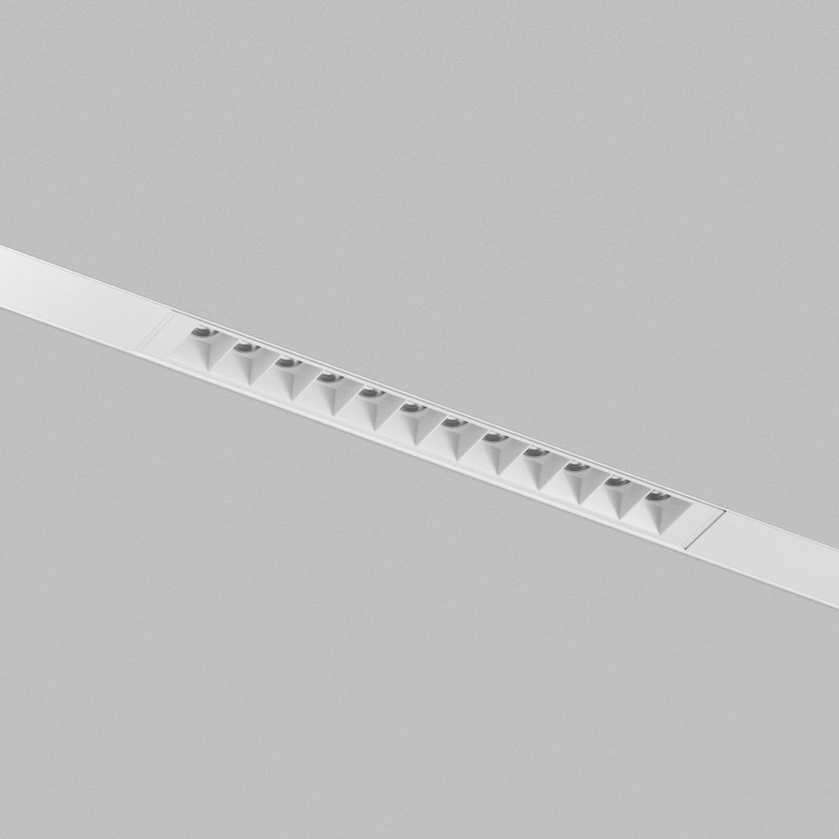 Трековый однофазный светильник Denkirs Simple Grill DK8201-WH в Санкт-Петербурге