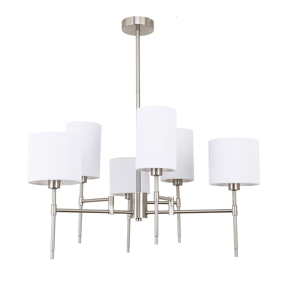 Люстра на штанге Arte lamp Debora A4108LM-6SS в Санкт-Петербурге