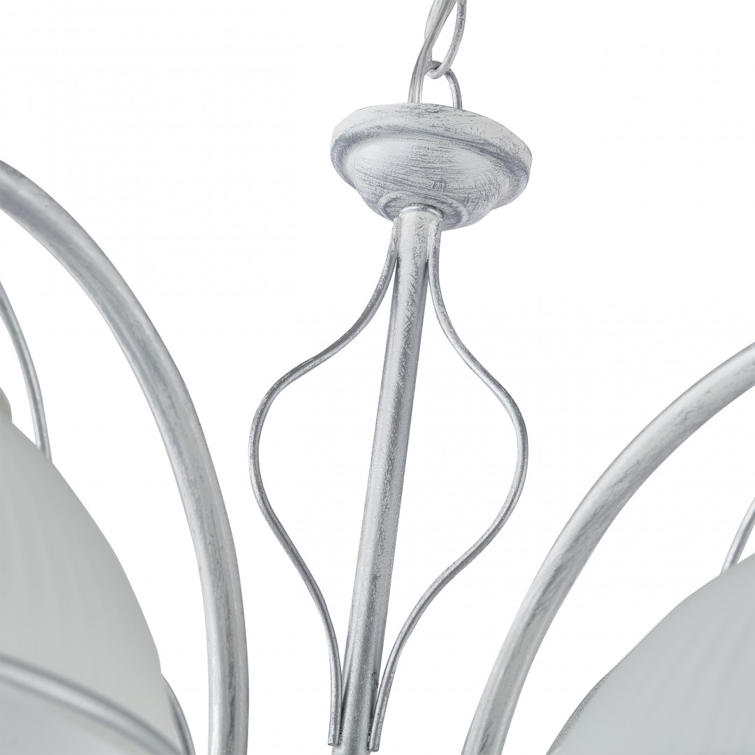 Подвесная люстра Arte Milano Amalfi 337207/5 WT+SL в #REGION_NAME_DECLINE_PP#