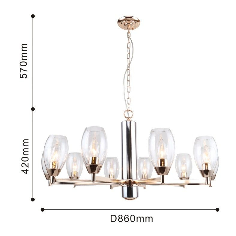 Подвесная люстра Favourite Elegia 2552-10P в #REGION_NAME_DECLINE_PP#
