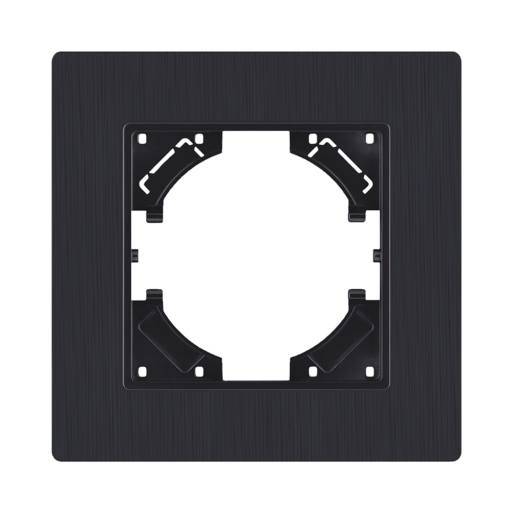 Рамка 1-постовая, черный матовый Kollinger Eleganz Plex EP1BM в #REGION_NAME_DECLINE_PP#