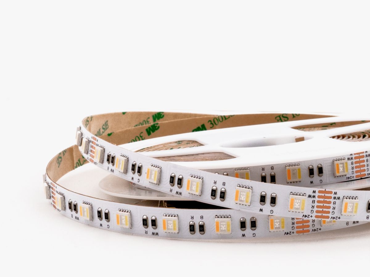 Светодиодная лента LEDS POWER 5050 60/м (19,2Вт/м) 24В RGB+CCT 005980 в Санкт-Петербурге