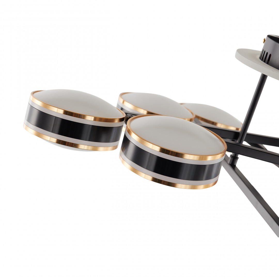 Потолочная люстра Arte Milano Ferrara 278599/8 BK в #REGION_NAME_DECLINE_PP#