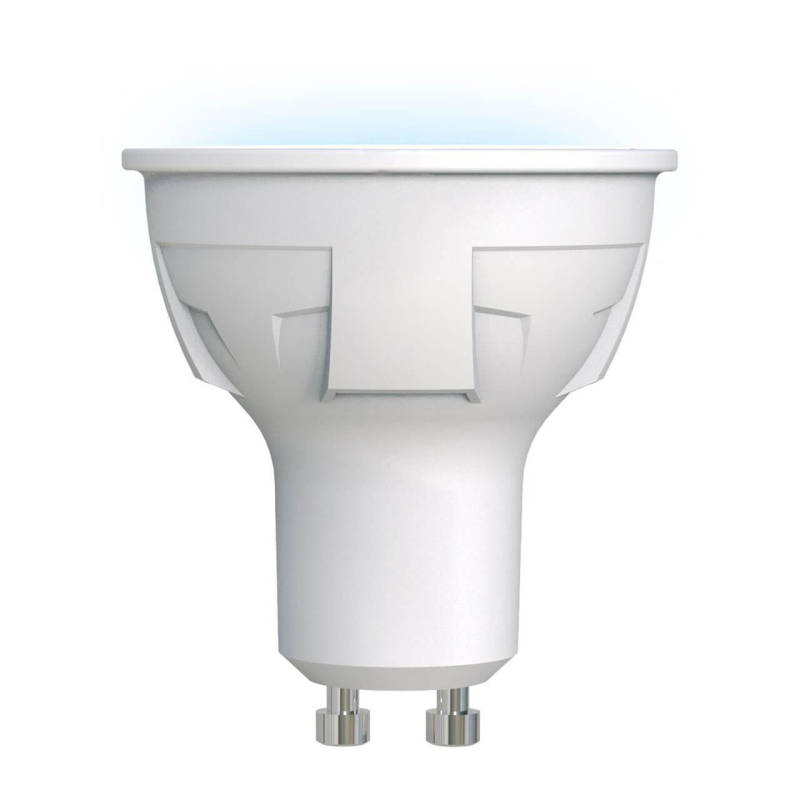Лампа светодиодная (UL-00002421) Uniel GU10 6W 4000K матовая LED-JCDR 6W/NW/GU10/FR PLP01WH в #REGION_NAME_DECLINE_PP#