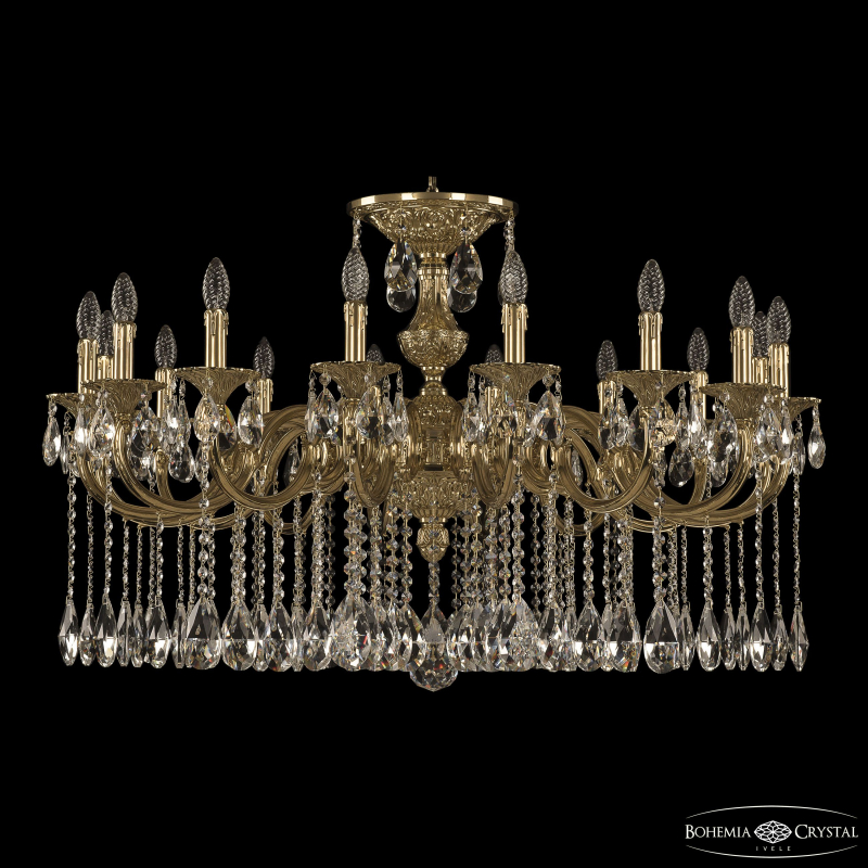 Подвесная люстра Bohemia Ivele Crystal Florence 71201/16/360 A G в Санкт-Петербурге
