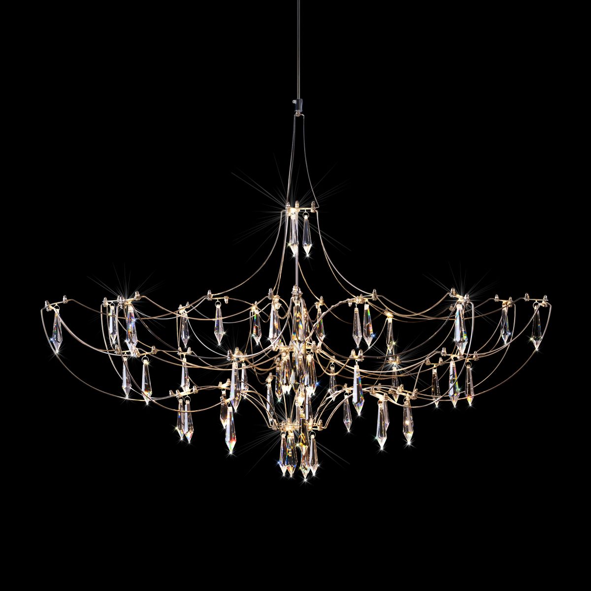 Подвесная люстра Loft IT Mira 10589/900 Silver Asfour в Санкт-Петербурге