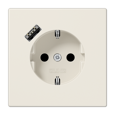 Розетка 2K+З USB Typ A Jung LS1520-18A в Санкт-Петербурге