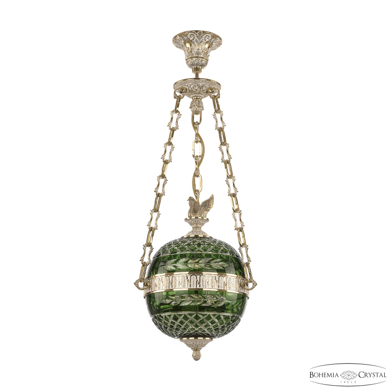 Подвесной светильник Bohemia Ivele Crystal 71000P/25 GW Clear-Green/H-1J FS1S в Санкт-Петербурге