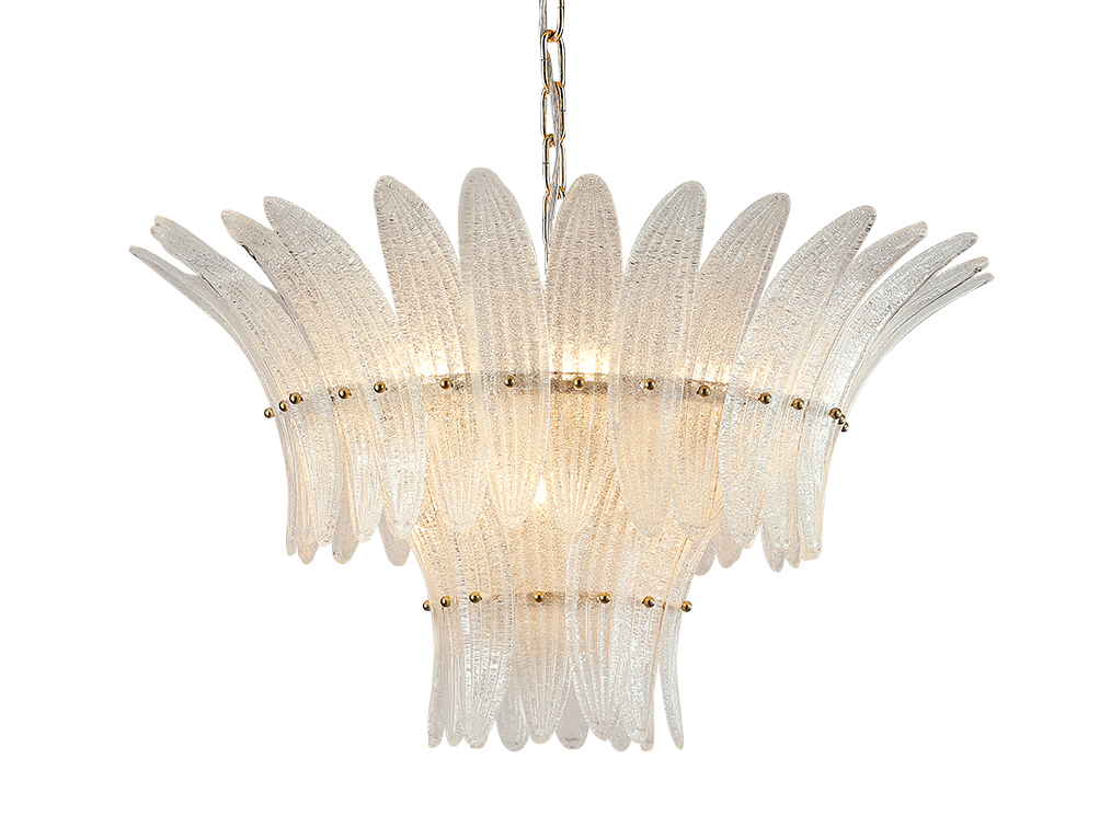 Подвесная люстра Newport Victoria 8812/C new gold white М0070427 в Санкт-Петербурге