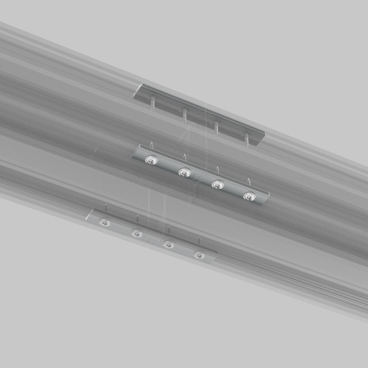 Комплект прямых соединителей для демпферного шинопровода (4 шт.) Maytoni Exility TRA034D-C-42S в Санкт-Петербурге