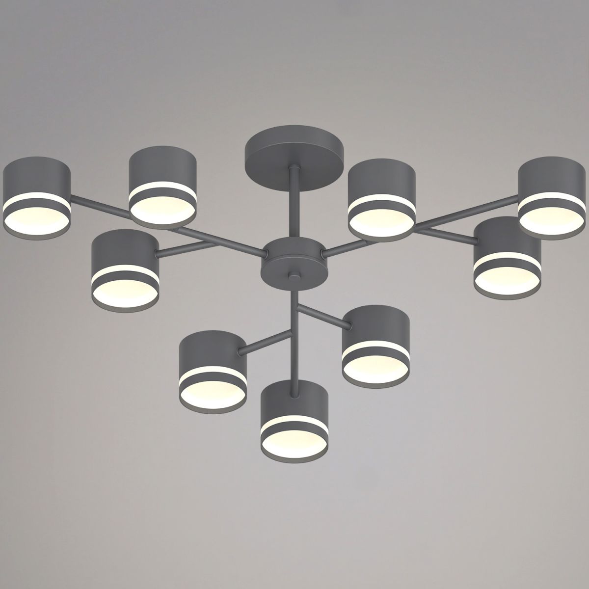 Люстра на штанге Reluce 97730-0.3-09 GX53 GREY в Санкт-Петербурге