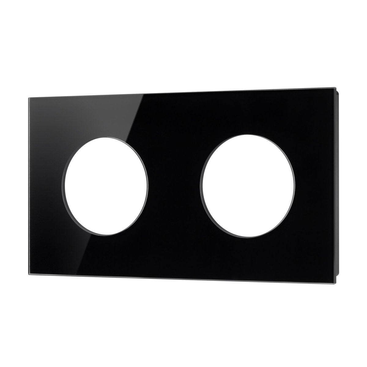 Рамка стеклянная на 2 поста Arlight FRM-GLARE-GC-2-BK 043836 в Санкт-Петербурге