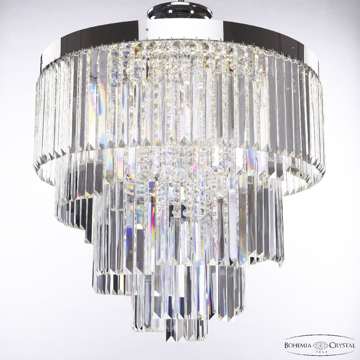 Подвесная люстра Bohemia Ivele Crystal 85111/60NZ-60/4000 Ni PK в Санкт-Петербурге