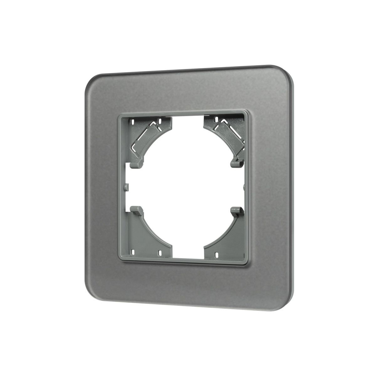 Рамка стеклянная на 1 пост Arlight FRM-OMALI-SFGS-1-GR 049677 в Санкт-Петербурге