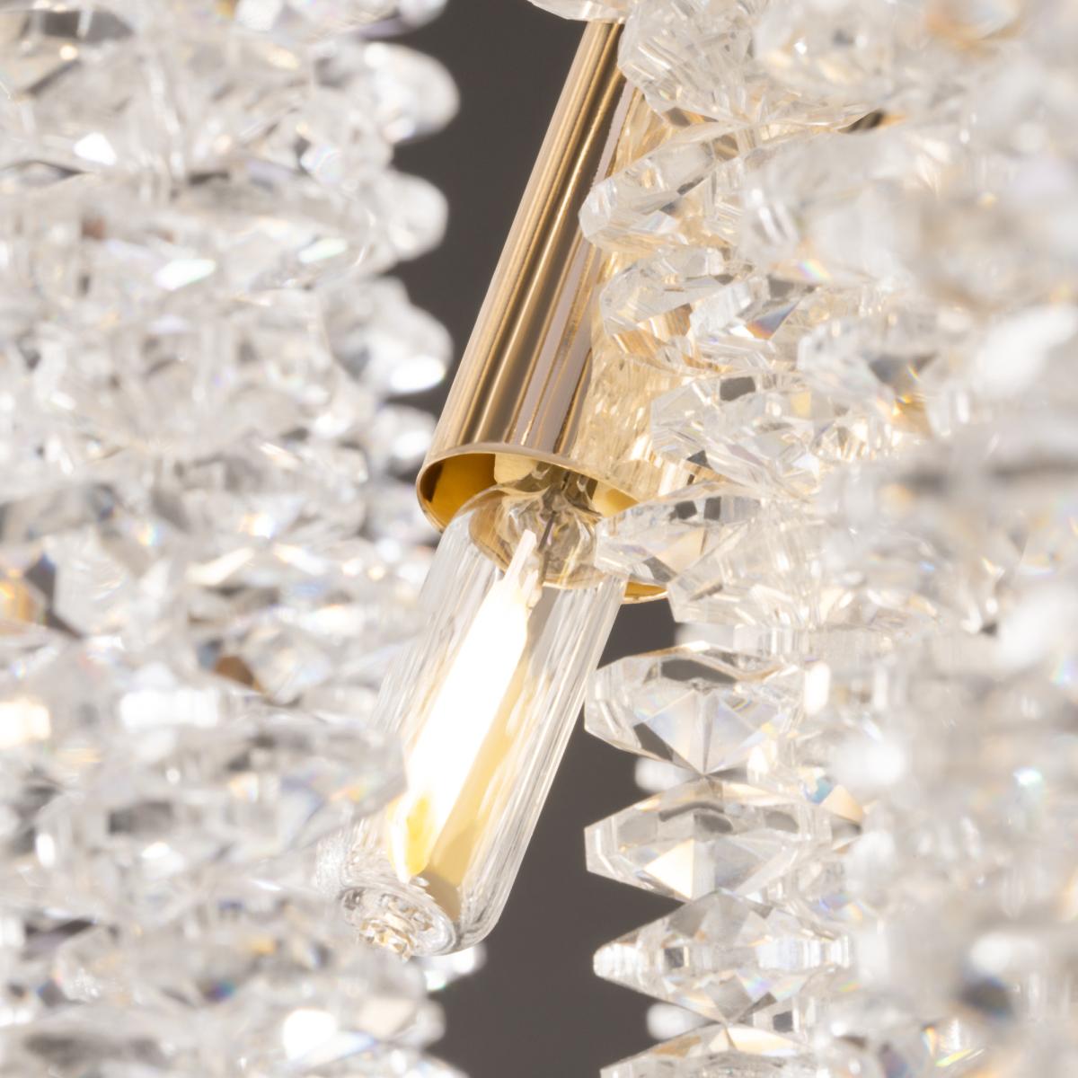 Люстра на штанге Freya Mineral FR1010CL-08G в #REGION_NAME_DECLINE_PP#