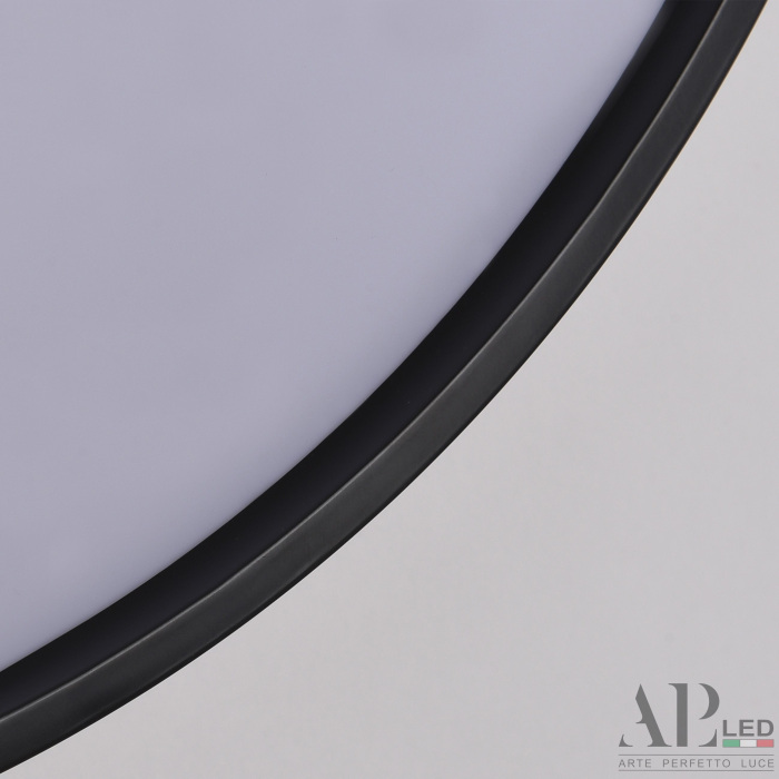 Потолочный светильник Arte Perfetto Luce Toscana 3315.XM302-1-374/24W/4K Black в Санкт-Петербурге