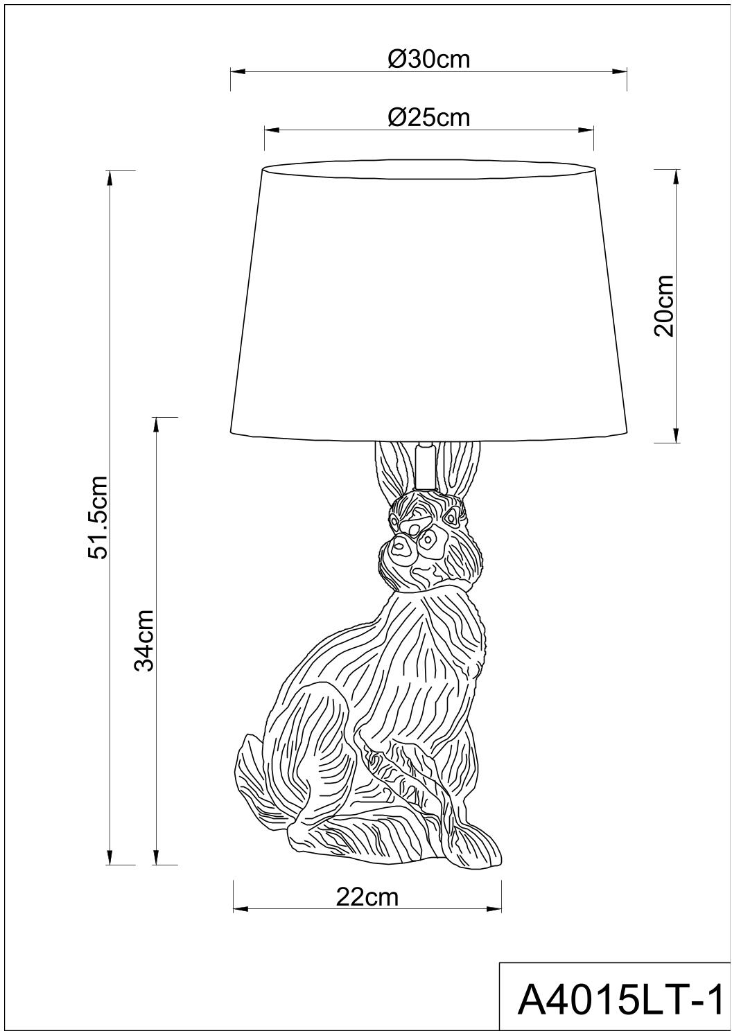 Настольная лампа Arte Lamp Izar A4015LT-1WH в Санкт-Петербурге