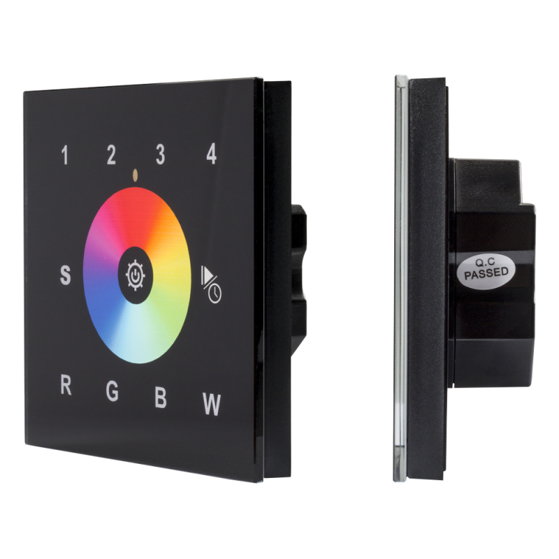 Сенсорная панель Arlight DALI-901-11-4G-RGBW-DT8-IN Black BUS/230V 037201 в Санкт-Петербурге