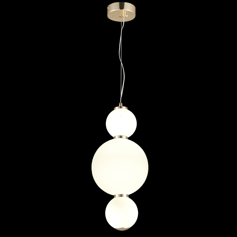 Подвесной светильник Natali Kovaltseva LED LAMPS 81100/3C GOLD WHITE в Санкт-Петербурге