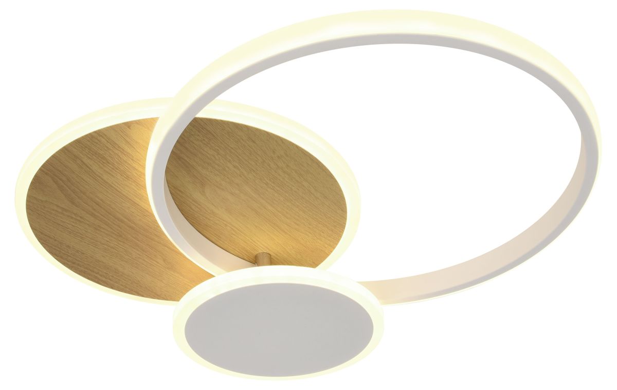 Потолочный светильник Эра Модерн City CLL-1-60-RC WH+Wood в Санкт-Петербурге