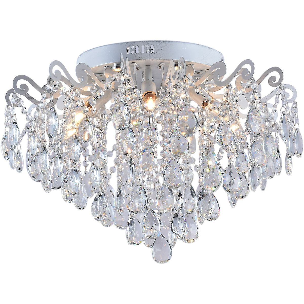 Потолочная люстра Reluce 04033-0.3-07 WH+SILVER PN в Санкт-Петербурге