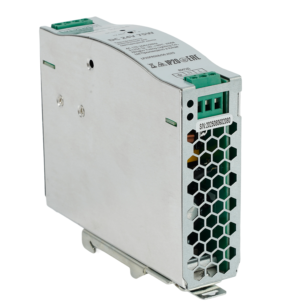 Трансформатор электронный на DIN-рейку Feron LB008 5W 24V IP20 52134 в Санкт-Петербурге