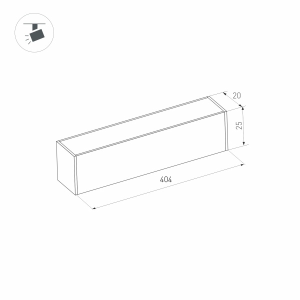 Трековый светильник Arlight MAG-25 032828 в Санкт-Петербурге