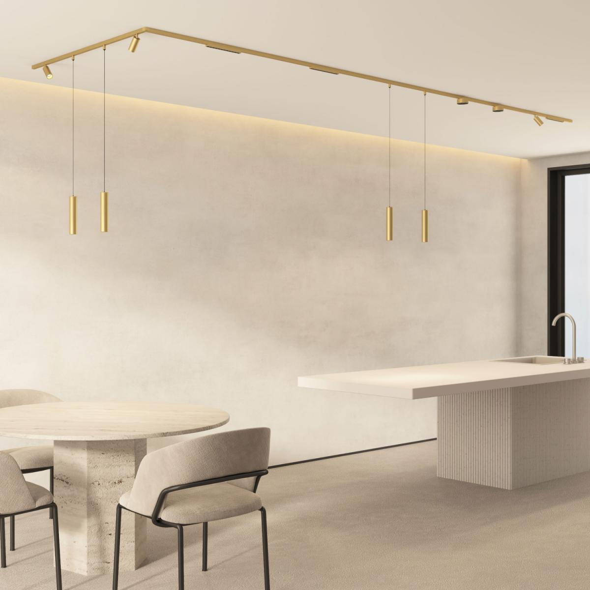 Трековый однофазный светильник Denkirs Shine grill DK5772-SB в Санкт-Петербурге