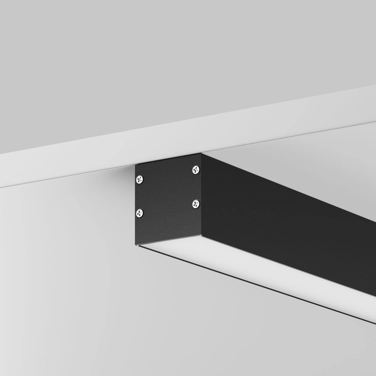 Алюминиевый профиль накладной-подвесной Maytoni Led Strip ALM-3535BT-B-3M 633004 в Санкт-Петербурге