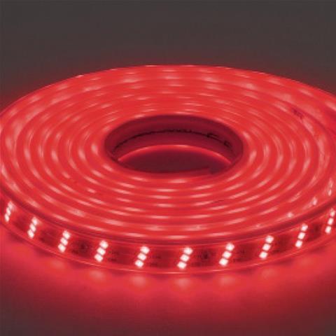 Светодиодная влагозащищенная лента Horoz 7W/m 180LED/m 2835SMD красный 50M 081-009-0001 HRZ00002733 в Санкт-Петербурге
