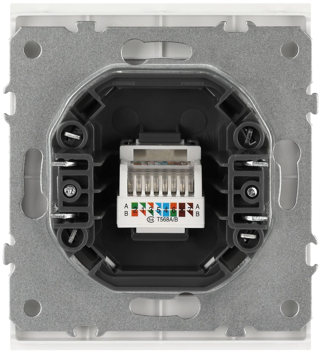 Розетка ЭРА Arktik 16-3107-01 информационная RJ45 белый Б0070474 в Санкт-Петербурге