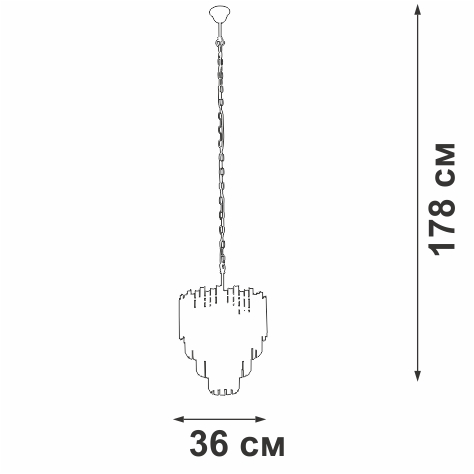 Подвесная люстра Vitaluce V58470-8/5 в Санкт-Петербурге